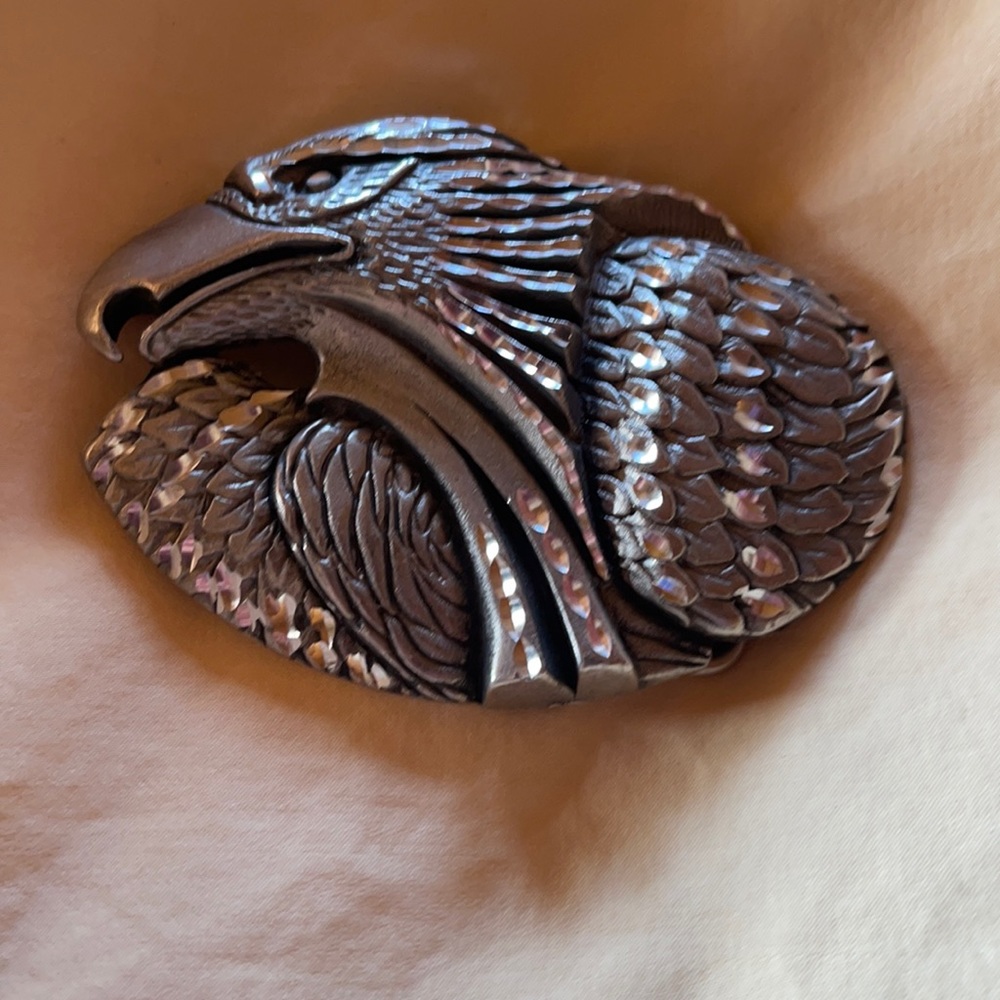 Beautiful eagle belt buckle